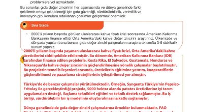 10. Sınıf Meb Yayınları Sürdürülebilir Tarım Ve Gıda Güvenliği Ders Kitabı Sayfa 105 Cevapları