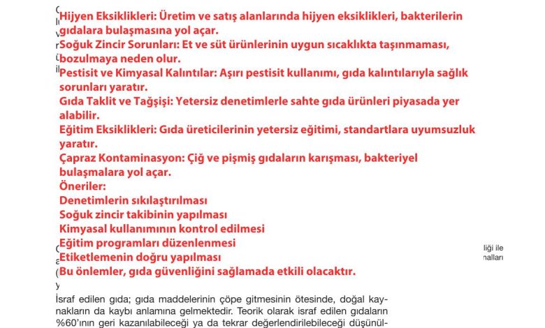 10. Sınıf Meb Yayınları Sürdürülebilir Tarım Ve Gıda Güvenliği Ders Kitabı Sayfa 99 Cevapları