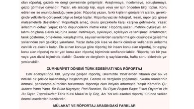 11. Sınıf Gizem Yayınları Türk Dili Ve Edebiyatı Ders Kitabı Sayfa 297 Cevapları