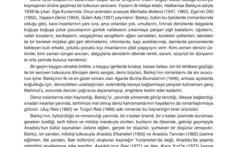 11. Sınıf Gizem Yayınları Türk Dili Ve Edebiyatı Ders Kitabı Sayfa 265 Cevapları