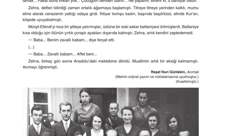 11. Sınıf Gizem Yayınları Türk Dili Ve Edebiyatı Ders Kitabı Sayfa 187 Cevapları