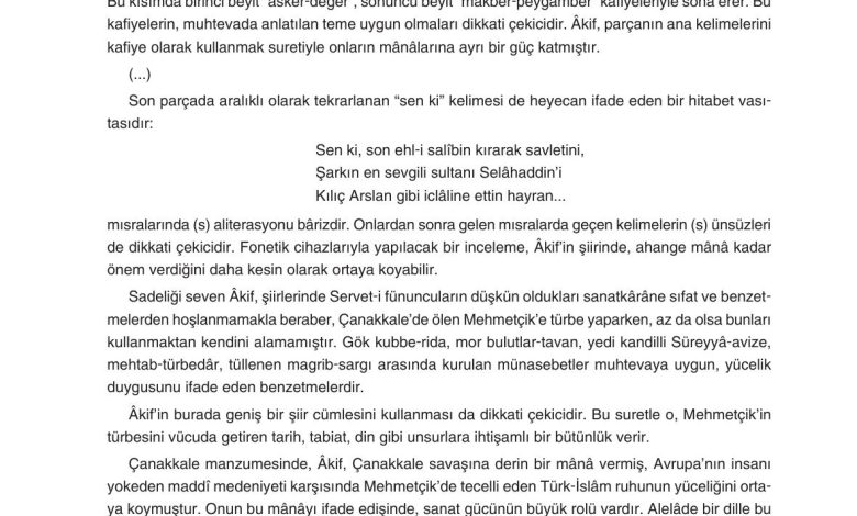 11. Sınıf Gizem Yayınları Türk Dili Ve Edebiyatı Ders Kitabı Sayfa 270 Cevapları