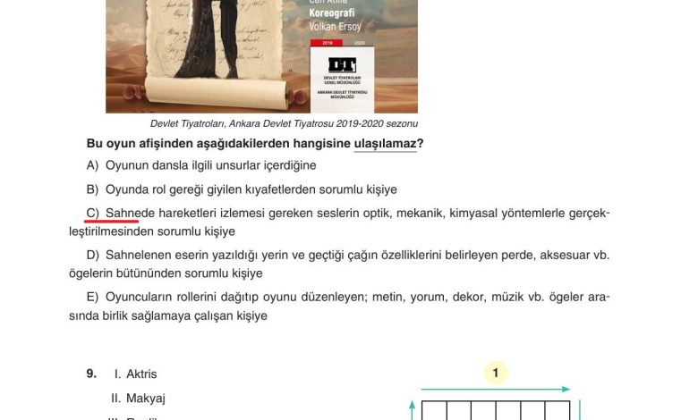 11. Sınıf Gizem Yayınları Türk Dili Ve Edebiyatı Ders Kitabı Sayfa 261 Cevapları