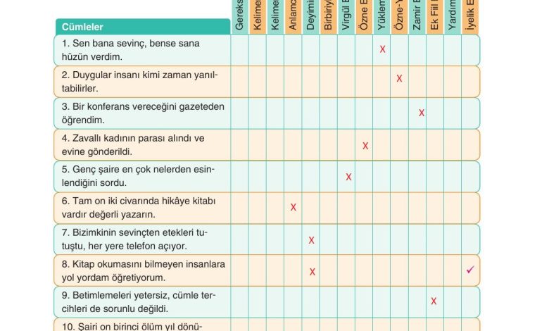 11. Sınıf Gizem Yayınları Türk Dili Ve Edebiyatı Ders Kitabı Sayfa 253 Cevapları