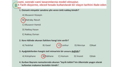 12. Sınıf Meb Yayınları İslam Kültür Ve Medeniyeti Ders Kitabı Sayfa 101 Cevapları