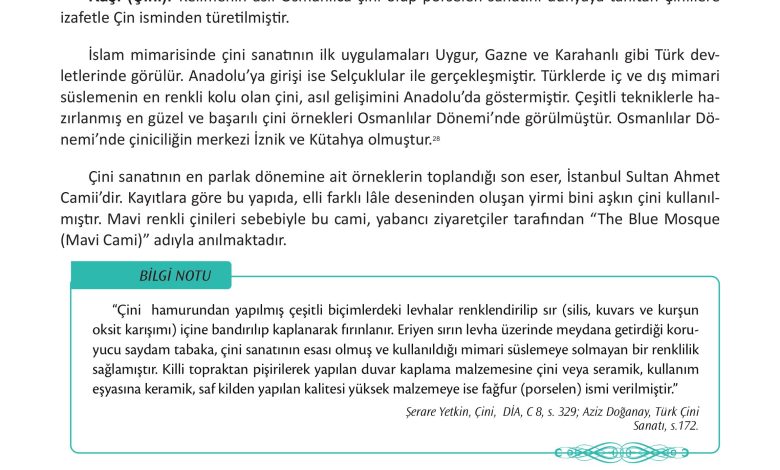 12. Sınıf Meb Yayınları İslam Kültür Ve Medeniyeti Ders Kitabı Sayfa 96 Cevapları