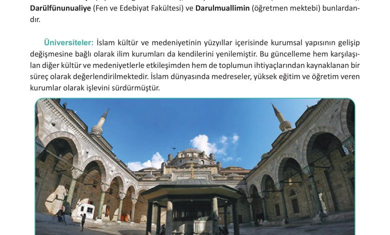 12. Sınıf Meb Yayınları İslam Kültür Ve Medeniyeti Ders Kitabı Sayfa 79 Cevapları