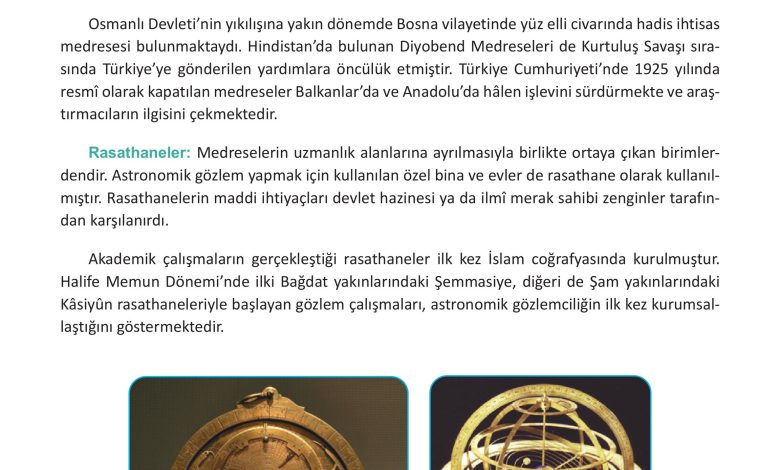 12. Sınıf Meb Yayınları İslam Kültür Ve Medeniyeti Ders Kitabı Sayfa 77 Cevapları