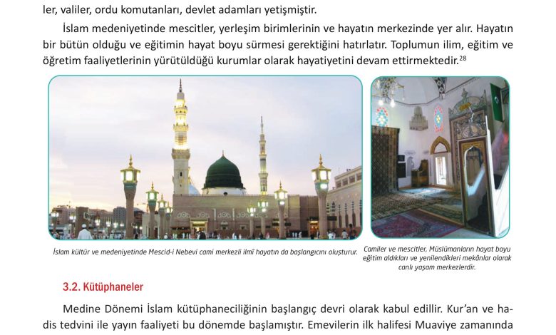 12. Sınıf Meb Yayınları İslam Kültür Ve Medeniyeti Ders Kitabı Sayfa 74 Cevapları