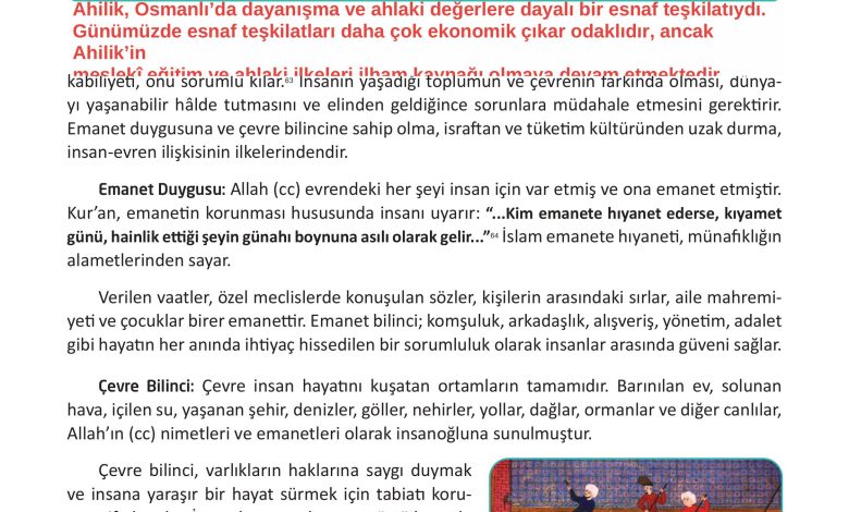 12. Sınıf Meb Yayınları İslam Kültür Ve Medeniyeti Ders Kitabı Sayfa 53 Cevapları