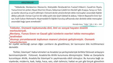 12. Sınıf Meb Yayınları İslam Kültür Ve Medeniyeti Ders Kitabı Sayfa 52 Cevapları