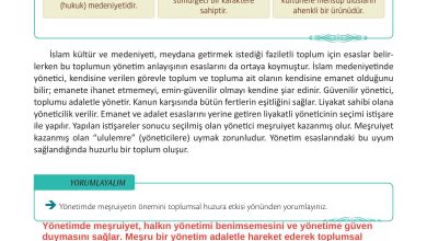 12. Sınıf Meb Yayınları İslam Kültür Ve Medeniyeti Ders Kitabı Sayfa 35 Cevapları