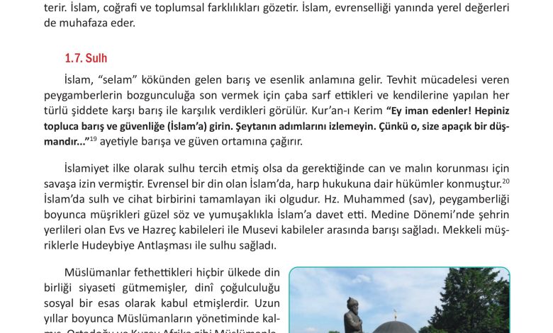 12. Sınıf Meb Yayınları İslam Kültür Ve Medeniyeti Ders Kitabı Sayfa 30 Cevapları