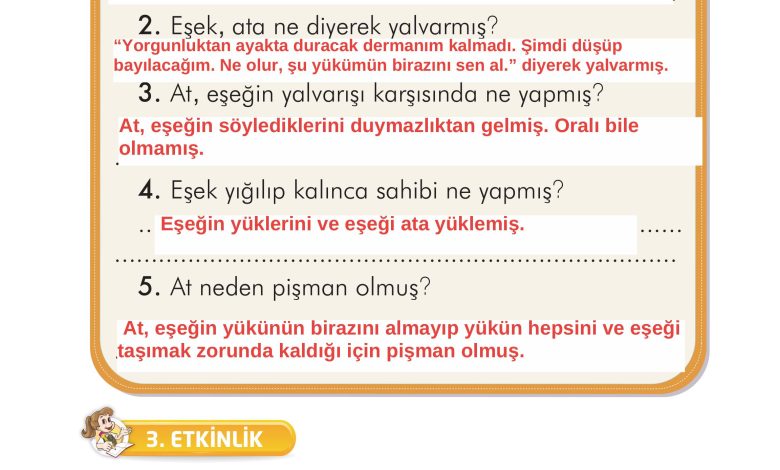 2. Sınıf İlke Yayınları Türkçe Ders Kitabı Sayfa 135 Cevapları