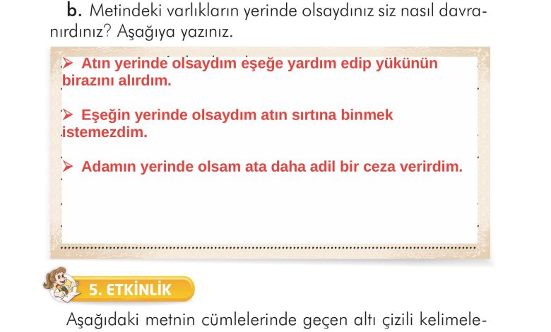 2. Sınıf İlke Yayınları Türkçe Ders Kitabı Sayfa 136 Cevapları