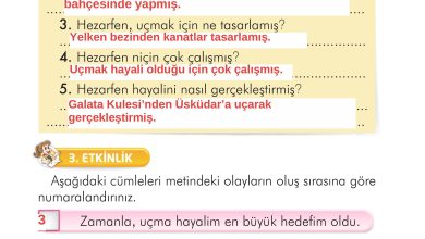 2. Sınıf İlke Yayınları Türkçe Ders Kitabı Sayfa 170 Cevapları