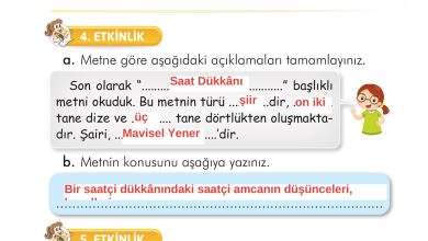 2. Sınıf İlke Yayınları Türkçe Ders Kitabı Sayfa 175 Cevapları