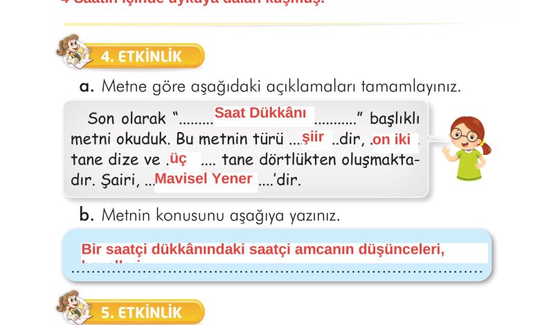 2. Sınıf İlke Yayınları Türkçe Ders Kitabı Sayfa 175 Cevapları