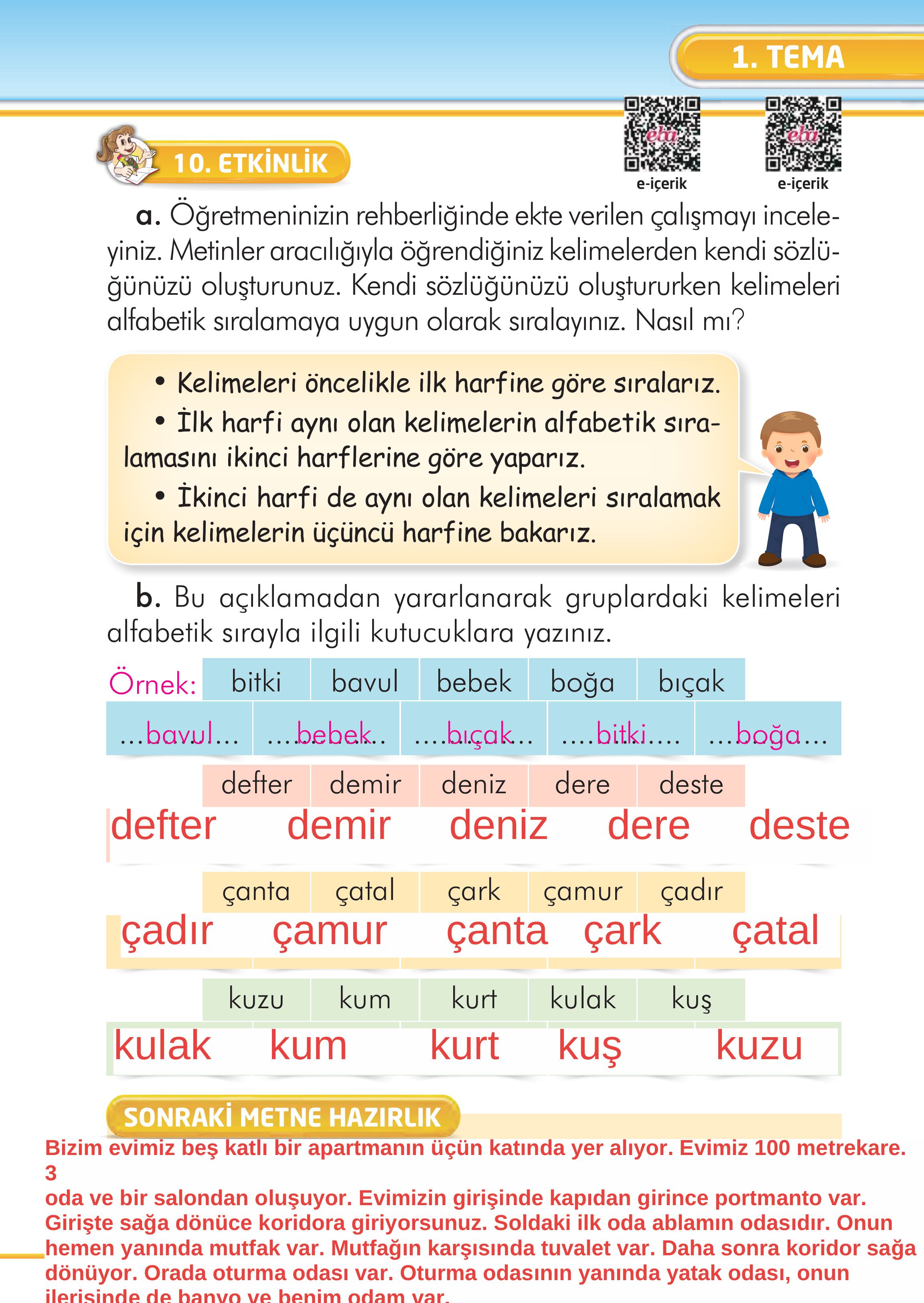 2. Sınıf İlke Yayınları Türkçe Ders Kitabı Sayfa 21 Cevapları