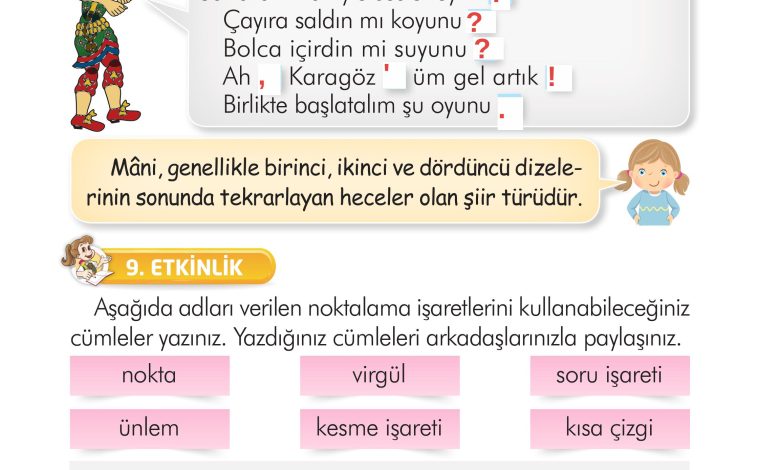 2. Sınıf İlke Yayınları Türkçe Ders Kitabı Sayfa 214 Cevapları