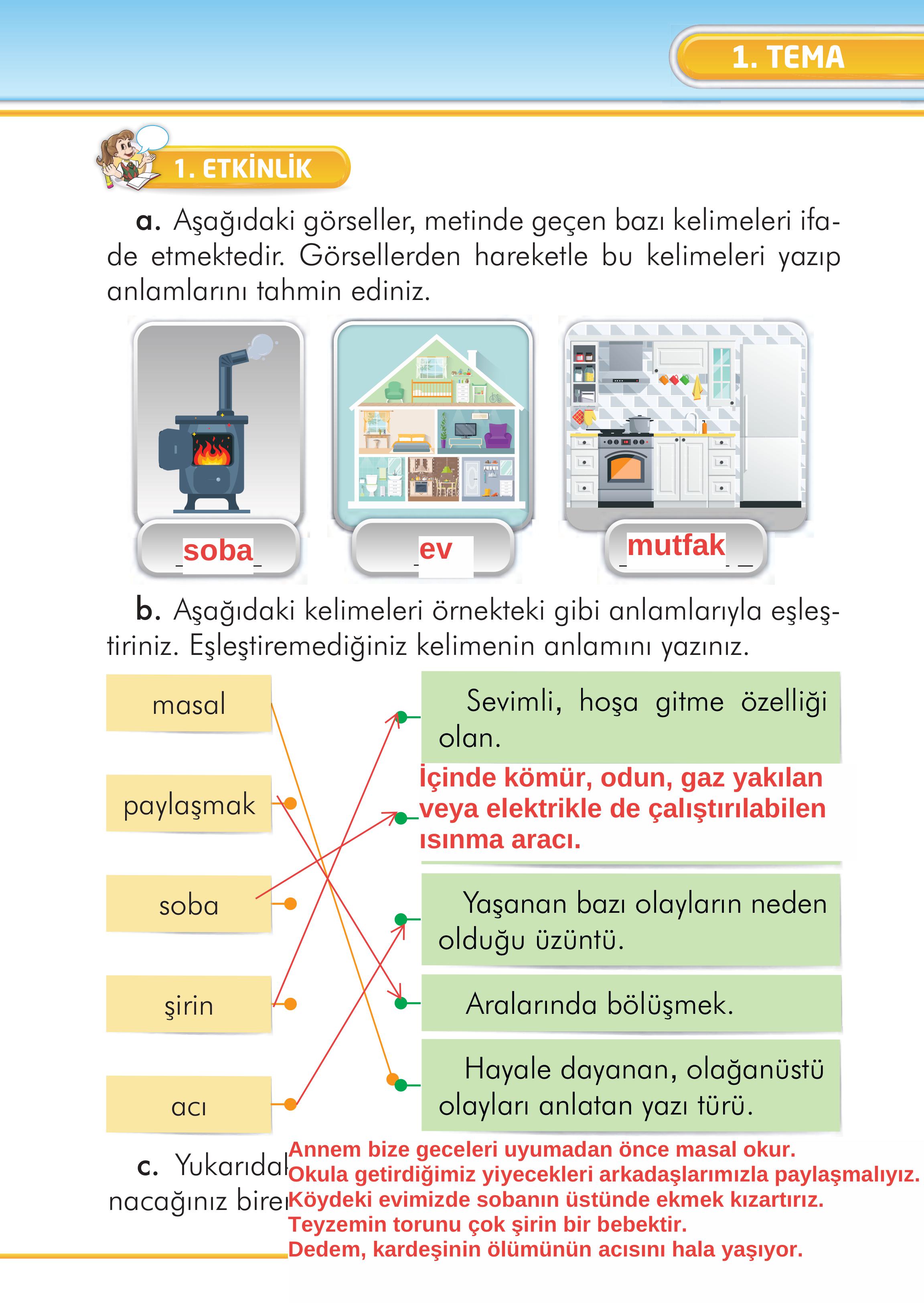 2. Sınıf İlke Yayınları Türkçe Ders Kitabı Sayfa 23 Cevapları