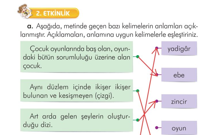 2. Sınıf İlke Yayınları Türkçe Ders Kitabı Sayfa 240 Cevapları