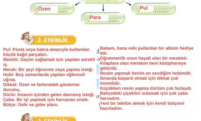 2. Sınıf İlke Yayınları Türkçe Ders Kitabı Sayfa 249 Cevapları