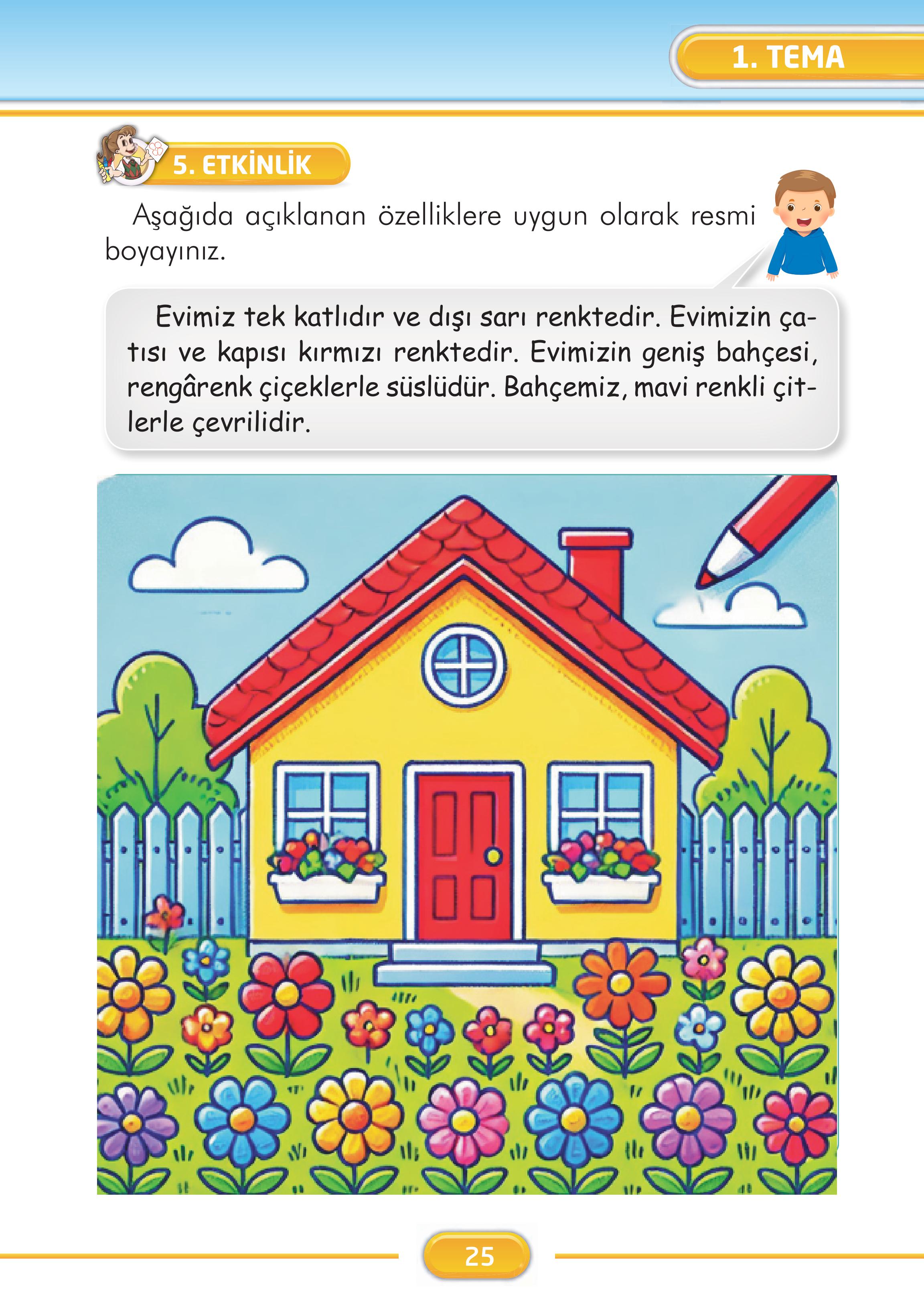 2. Sınıf İlke Yayınları Türkçe Ders Kitabı Sayfa 25 Cevapları