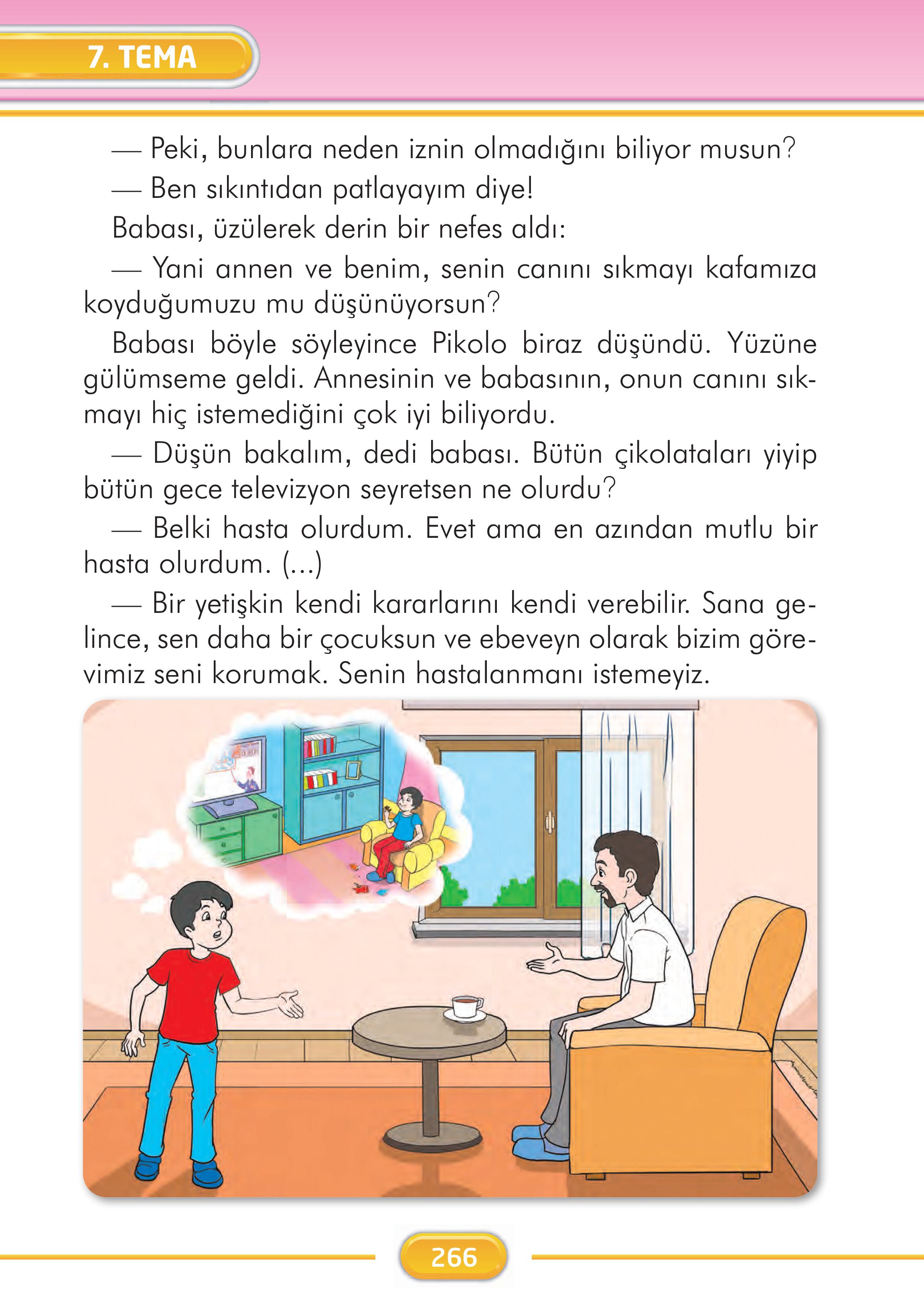 2. Sınıf İlke Yayınları Türkçe Ders Kitabı Sayfa 266 Cevapları