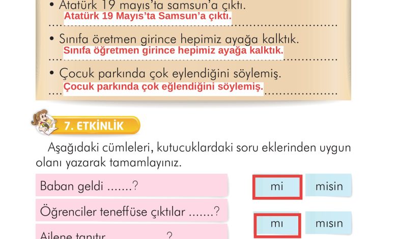 2. Sınıf İlke Yayınları Türkçe Ders Kitabı Sayfa 300 Cevapları