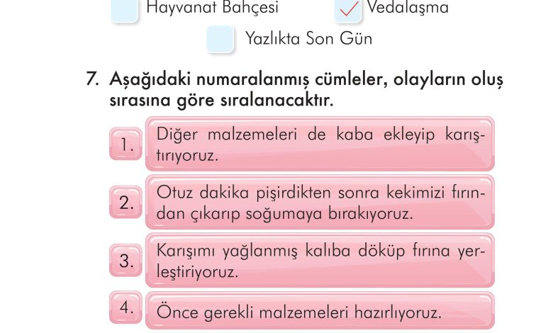 2. Sınıf İlke Yayınları Türkçe Ders Kitabı Sayfa 311 Cevapları