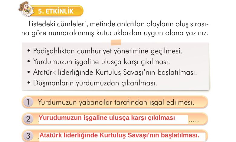 2. Sınıf İlke Yayınları Türkçe Ders Kitabı Sayfa 64 Cevapları