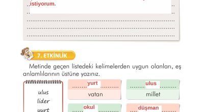 2. Sınıf İlke Yayınları Türkçe Ders Kitabı Sayfa 65 Cevapları