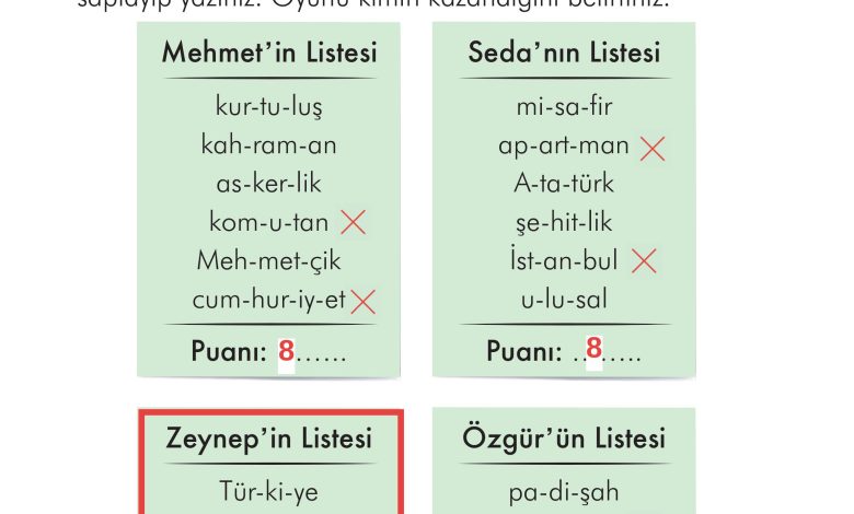 2. Sınıf İlke Yayınları Türkçe Ders Kitabı Sayfa 82 Cevapları