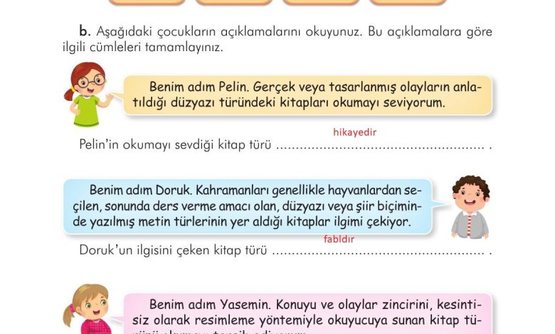 3. Sınıf İlke Yayınları Türkçe Ders Kitabı Sayfa 104 Cevapları