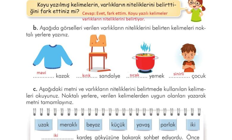 3. Sınıf İlke Yayınları Türkçe Ders Kitabı Sayfa 112 Cevapları