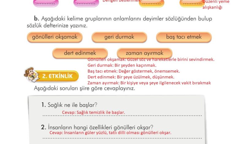 3. Sınıf İlke Yayınları Türkçe Ders Kitabı Sayfa 129 Cevapları