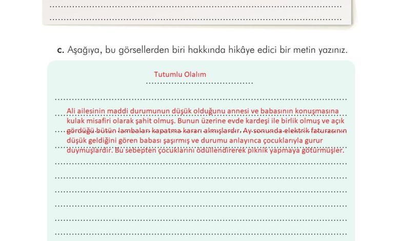 3. Sınıf İlke Yayınları Türkçe Ders Kitabı Sayfa 196 Cevapları