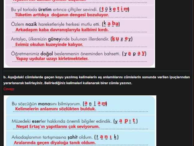 3. Sınıf İlke Yayınları Türkçe Ders Kitabı Sayfa 279 Cevapları