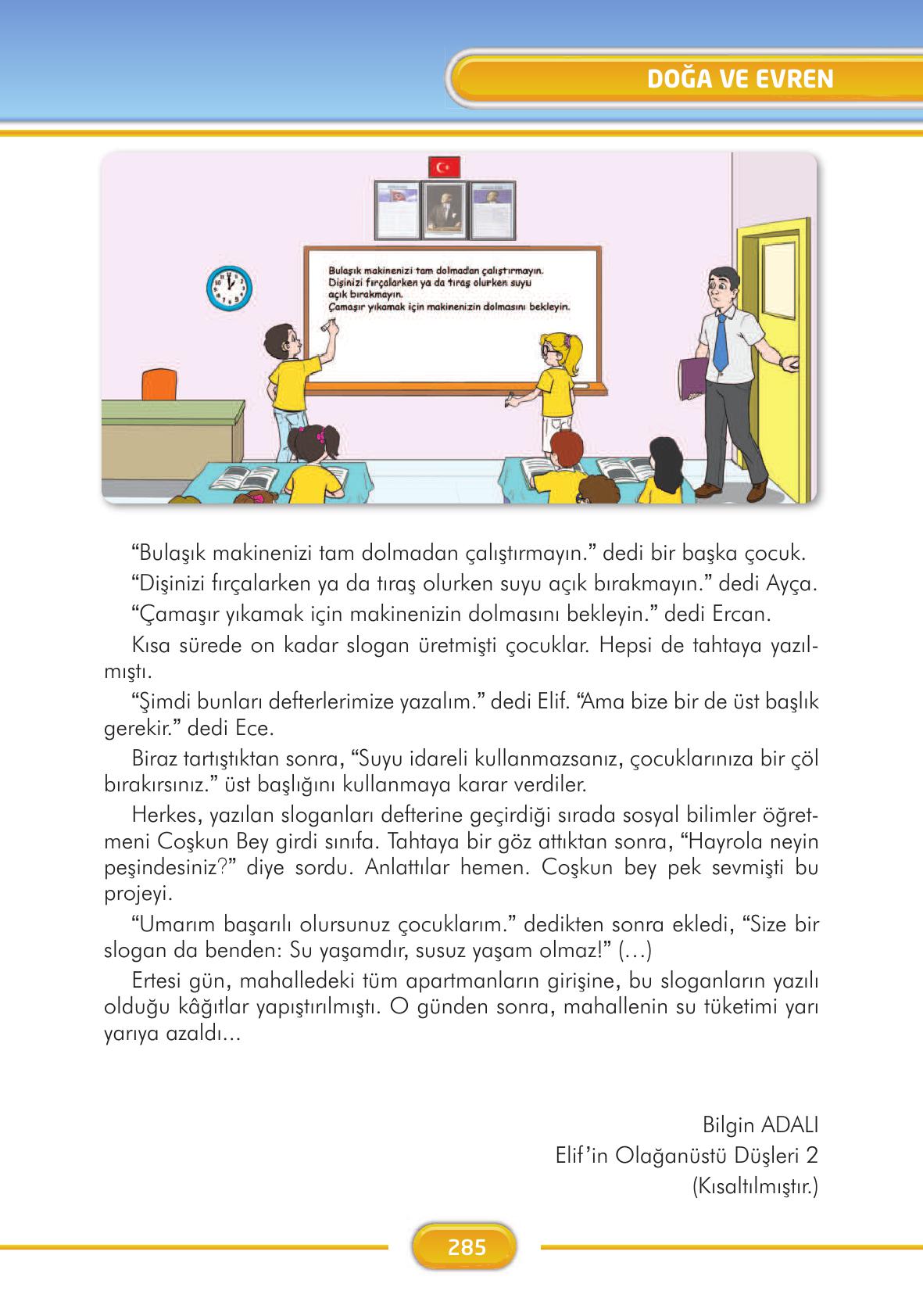 3. Sınıf İlke Yayınları Türkçe Ders Kitabı Sayfa 285 Cevapları