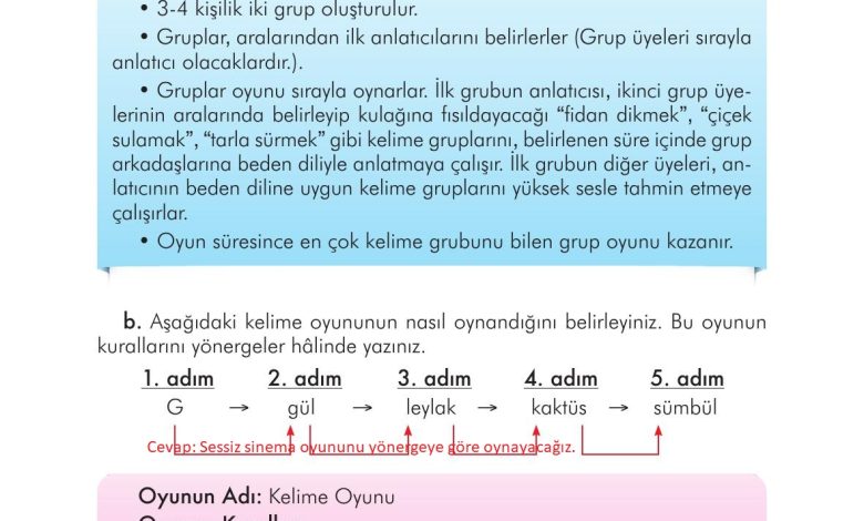 3. Sınıf İlke Yayınları Türkçe Ders Kitabı Sayfa 295 Cevapları