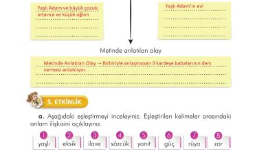 3. Sınıf İlke Yayınları Türkçe Ders Kitabı Sayfa 38 Cevapları