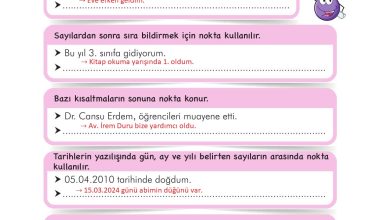 3. Sınıf İlke Yayınları Türkçe Ders Kitabı Sayfa 40 Cevapları