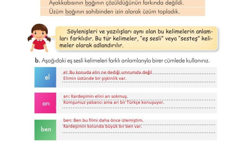 3. Sınıf İlke Yayınları Türkçe Ders Kitabı Sayfa 74 Cevapları