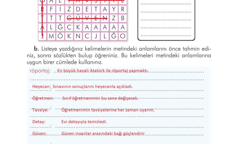 3. Sınıf İlke Yayınları Türkçe Ders Kitabı Sayfa 77 Cevapları