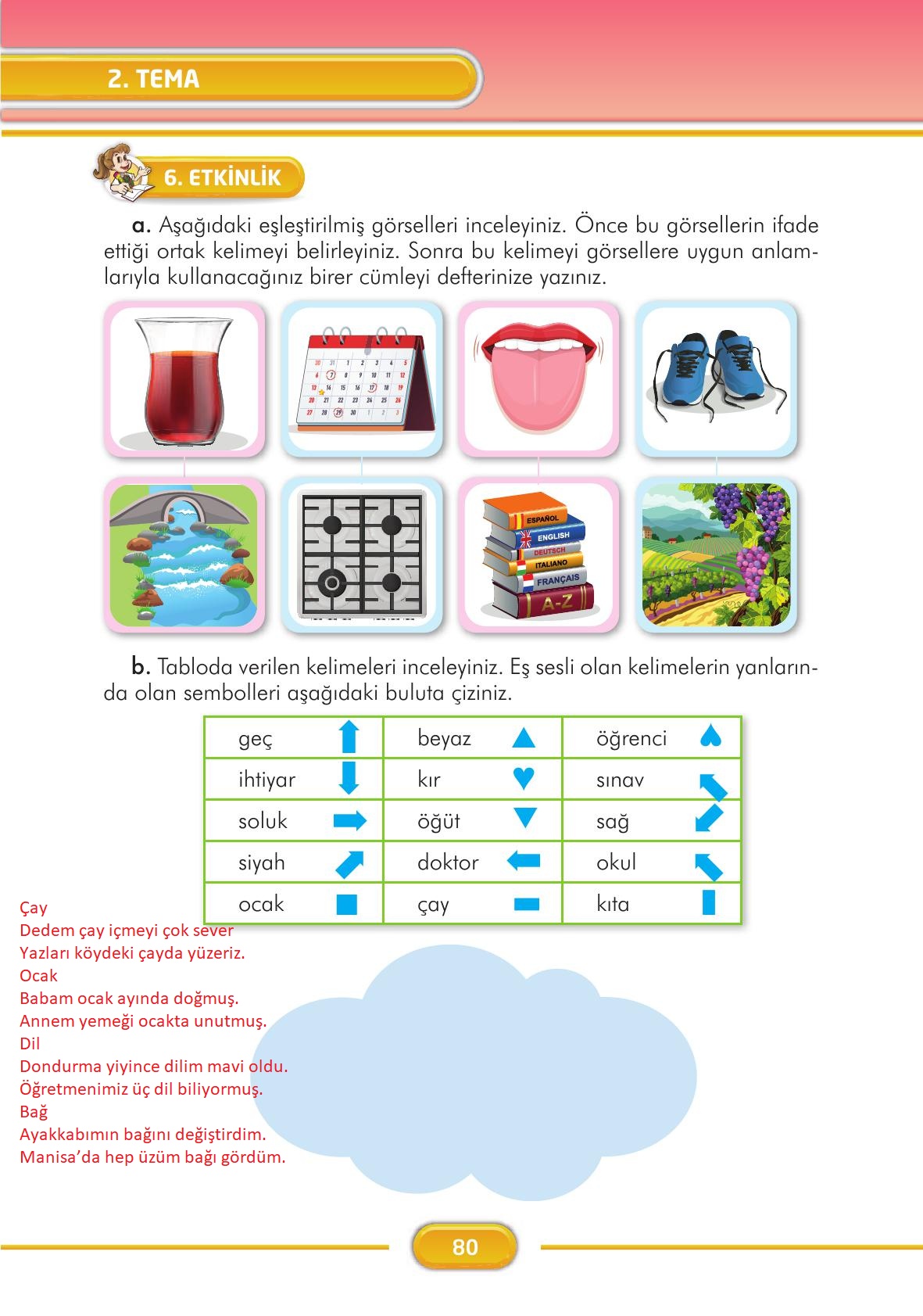 3. Sınıf İlke Yayınları Türkçe Ders Kitabı Sayfa 80 Cevapları