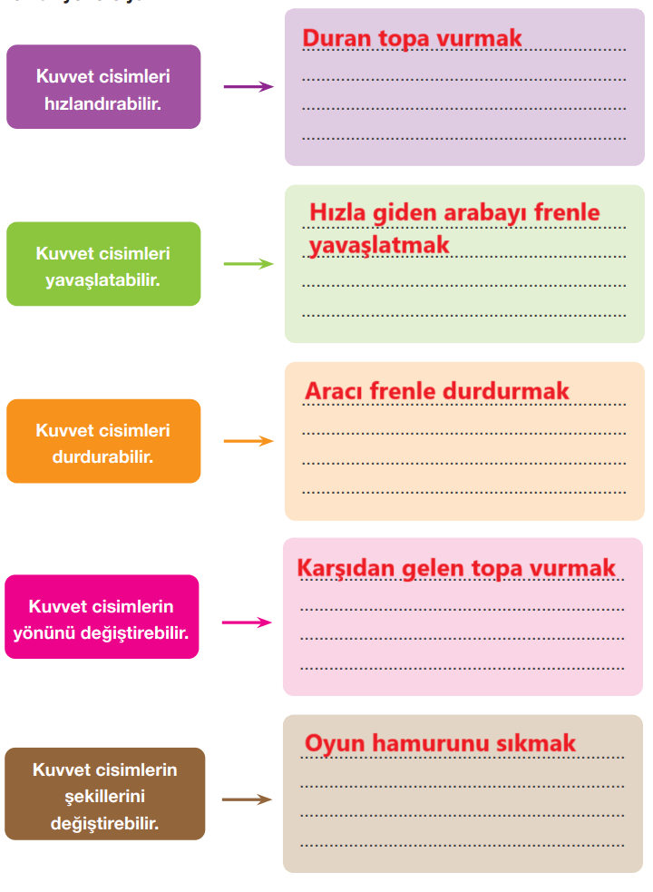 4. Sınıf Pasifik Yayınları Fen Bilimleri Ders Kitabı Sayfa 114 Cevapları