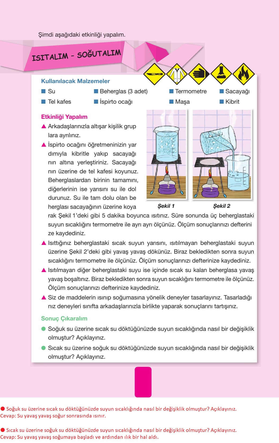 4. Sınıf Pasifik Yayınları Fen Bilimleri Ders Kitabı Sayfa 142 Cevapları