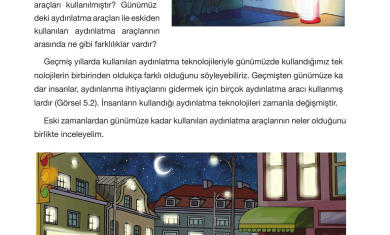 4. Sınıf Pasifik Yayınları Fen Bilimleri Ders Kitabı Sayfa 167 Cevapları