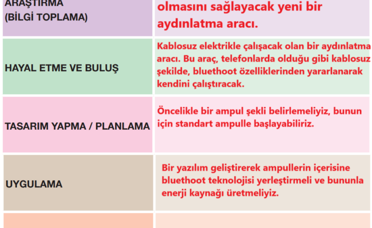 4. Sınıf Pasifik Yayınları Fen Bilimleri Ders Kitabı Sayfa 202 Cevapları